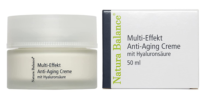 Hyaluronsäure Multi Effekt Creme Anti Aging Premium Hyaluron 50ml Peptide natürliche Extrakte 3fach Anti Falten Gesicht vegan Lift Repair Made in Germany
